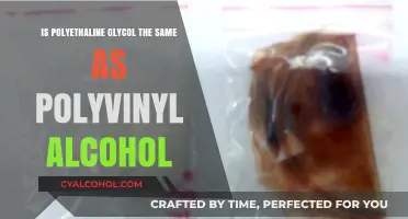 Polyethylene Glycol vs. Polyvinyl Alcohol: Key Differences Explained