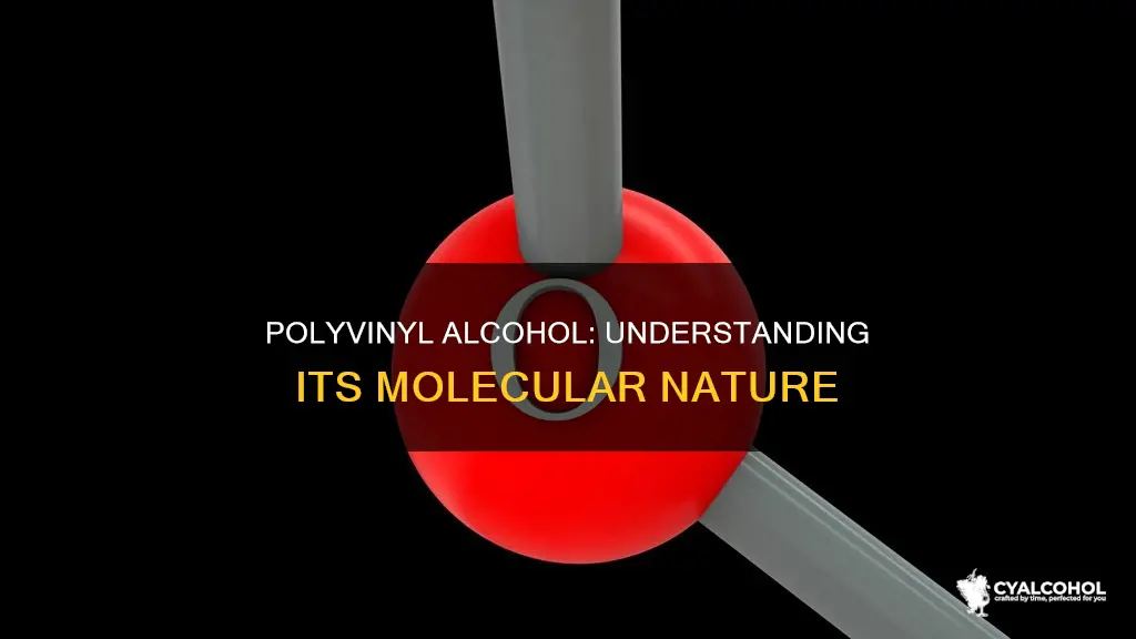 is polyvinyl alcohol ionic polar covalent or nonpolar covalent