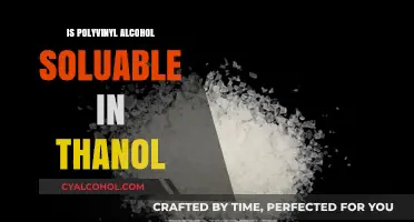Polyvinyl Alcohol Solubility in Ethanol: A Comprehensive Analysis
