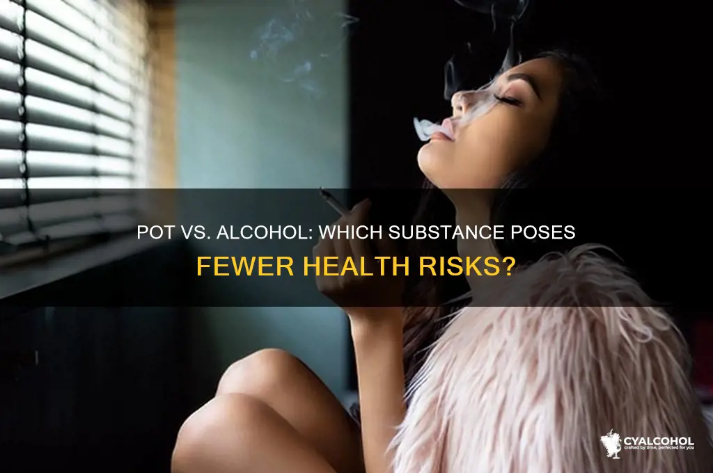 is pot less dangerous than alcohol