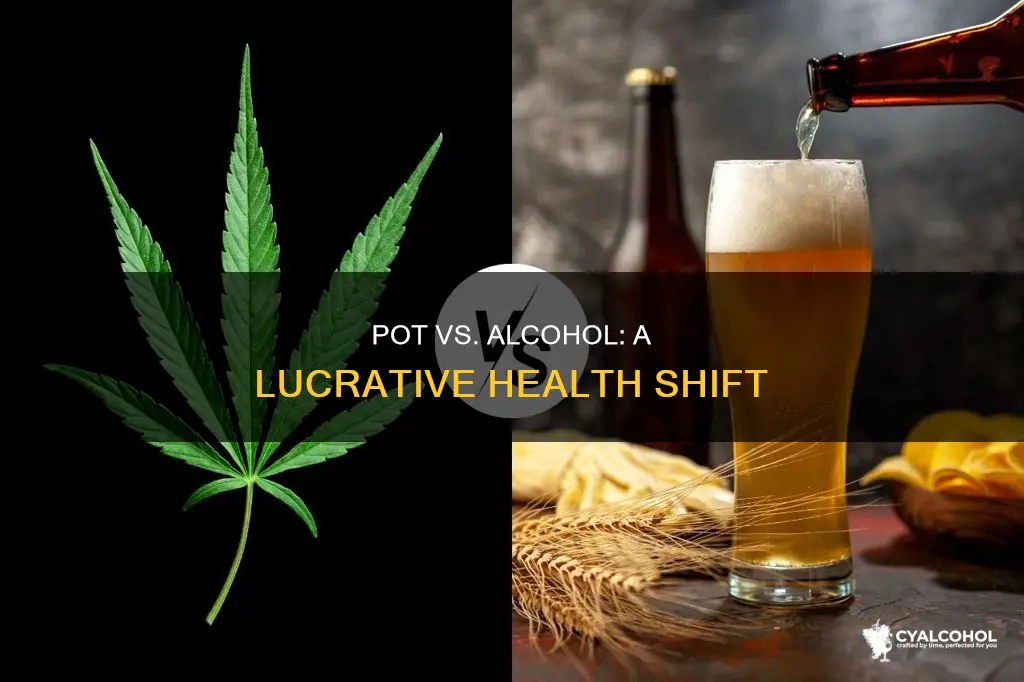 is pot replacing alcohol it