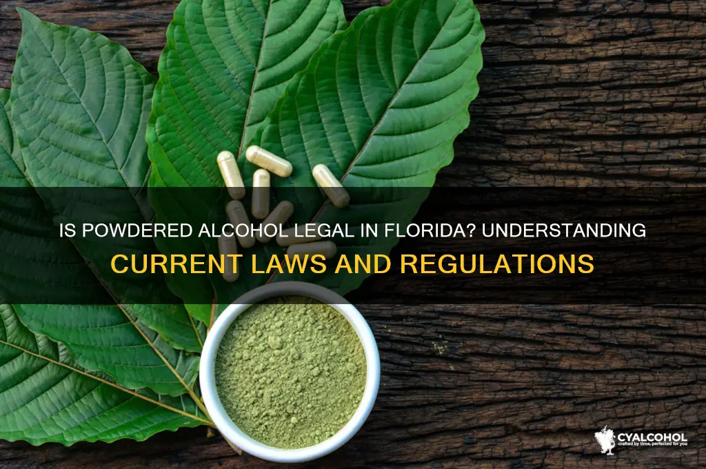 is powdered alcohol legal in florida