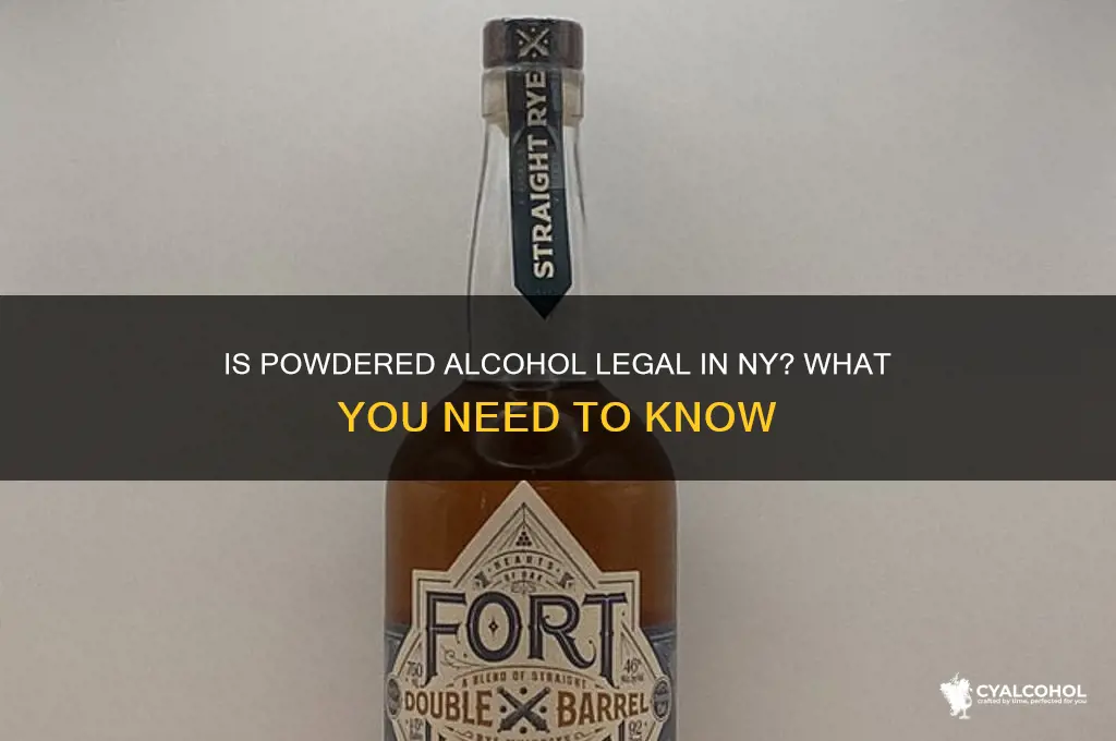 is powdered alcohol legal in ny