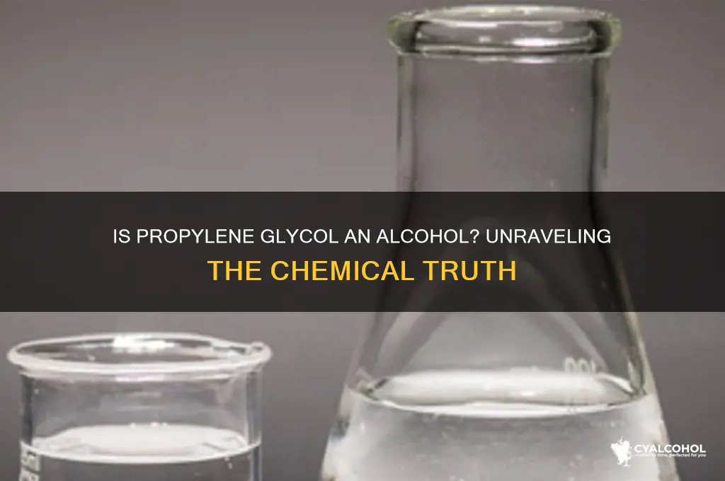 is propylene glycol alcohol