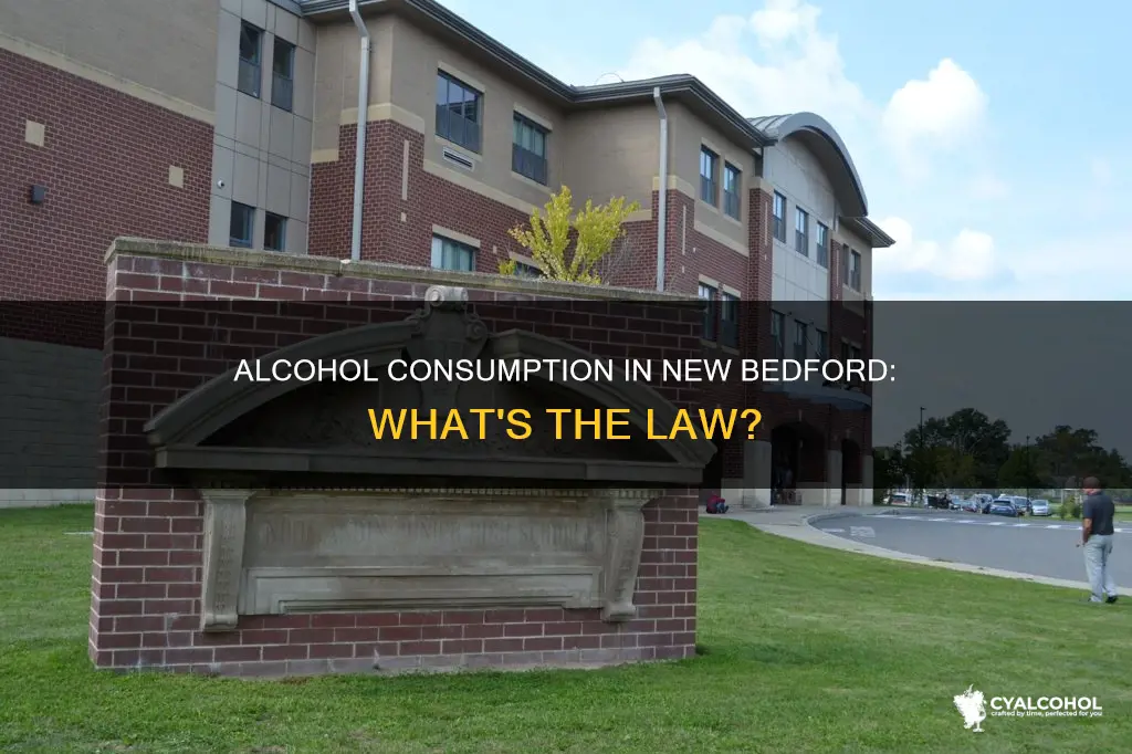is public alcohol comsumption legal in new bedford massachusetts