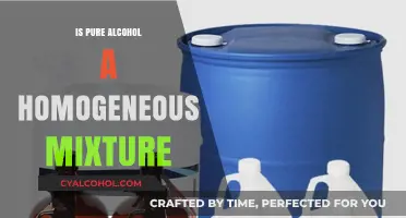 Is Pure Alcohol a Homogeneous Mixture? Unraveling the Chemistry