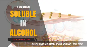 Exploring Raw Sodium's Solubility in Alcohol: A Comprehensive Analysis