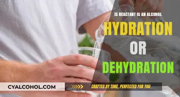 Alcohol Reactions: Hydration vs. Dehydration - Understanding Reactant Roles