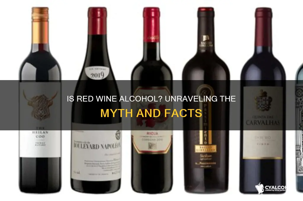 is red a type of alcohol