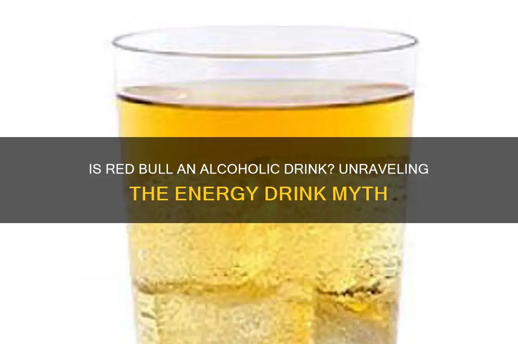 is redbull alcohol