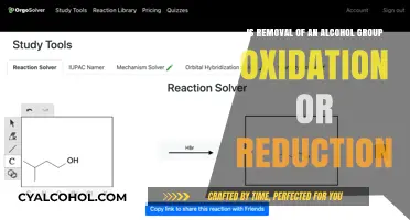 Alcohol Group Removal: Oxidation or Reduction?