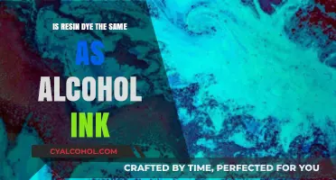 Resin Dye vs. Alcohol Ink: Understanding the Key Differences