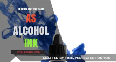 Resin Tint vs. Alcohol Ink: Understanding the Key Differences
