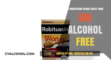 Is Robitussin Cough Chest Congestion DM Alcohol-Free? Find Out Here