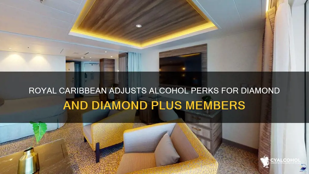 is royal caribbean changing diamond plus and diamond alcohol perks