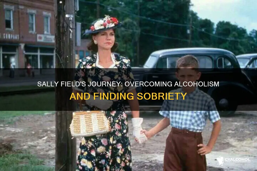 is sally fields a recovering alcoholic