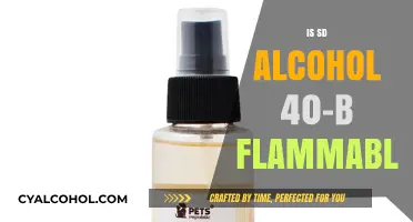 Is SD Alcohol 40-B Flammable? Safety and Risks Explained