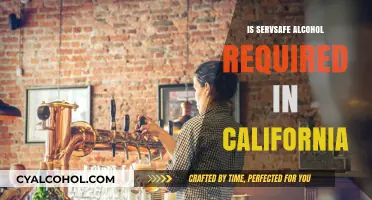 Is ServSafe Alcohol Certification Mandatory for California Bartenders?