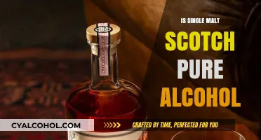 Is Single Malt Scotch Pure Alcohol? Unraveling the Myth and Facts