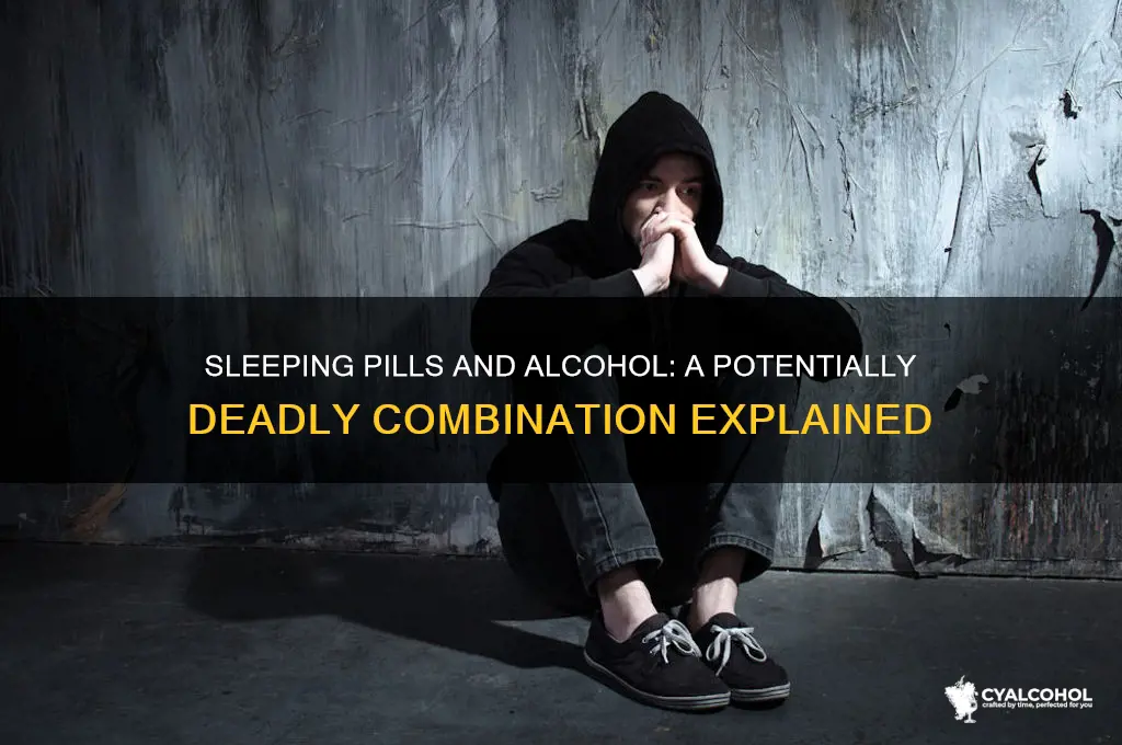 is sleeping pills and alcohol dangerous