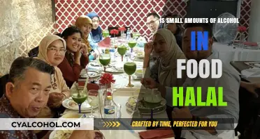 Is Alcohol in Food Halal? Exploring Small Amounts in Cooking