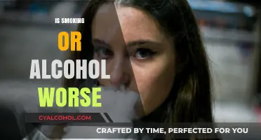Smoking vs. Alcohol: Which Habit Poses Greater Health Risks?