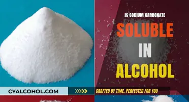Sodium Carbonate Solubility in Alcohol: A Comprehensive Analysis