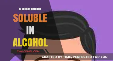 Sodium Chloride Solubility in Alcohol: Exploring the Science Behind It