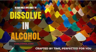 Can Soluble Dyes Dissolve in Alcohol? Exploring Solubility and Applications