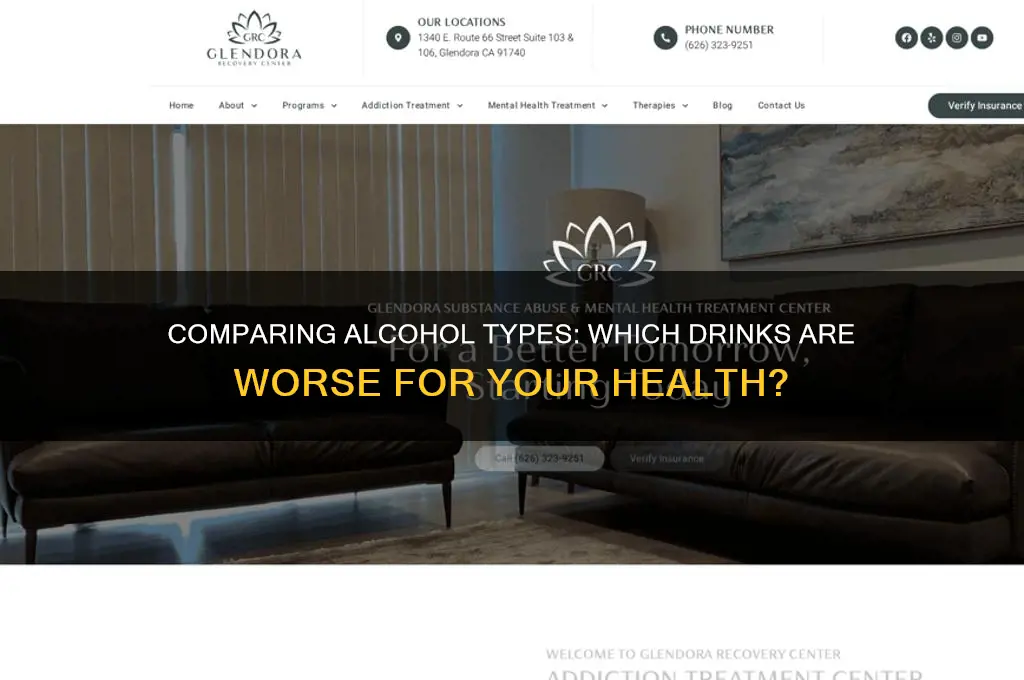 is some alcohol worse than others