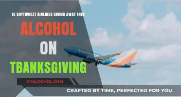 Southwest Airlines: Free Alcohol on Thanksgiving?