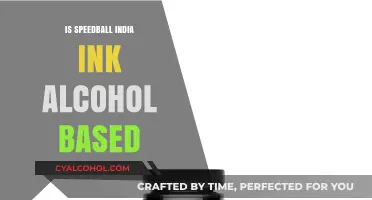 Is Speedball India Ink Alcohol-Based? A Comprehensive Guide