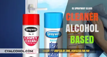 Is Sprayway Glass Cleaner Alcohol-Based? Ingredients and Safety Explained