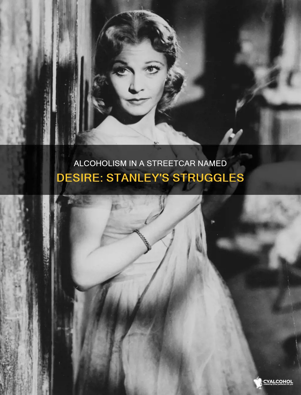 is stanley an alcoholic is a streetcar named desire