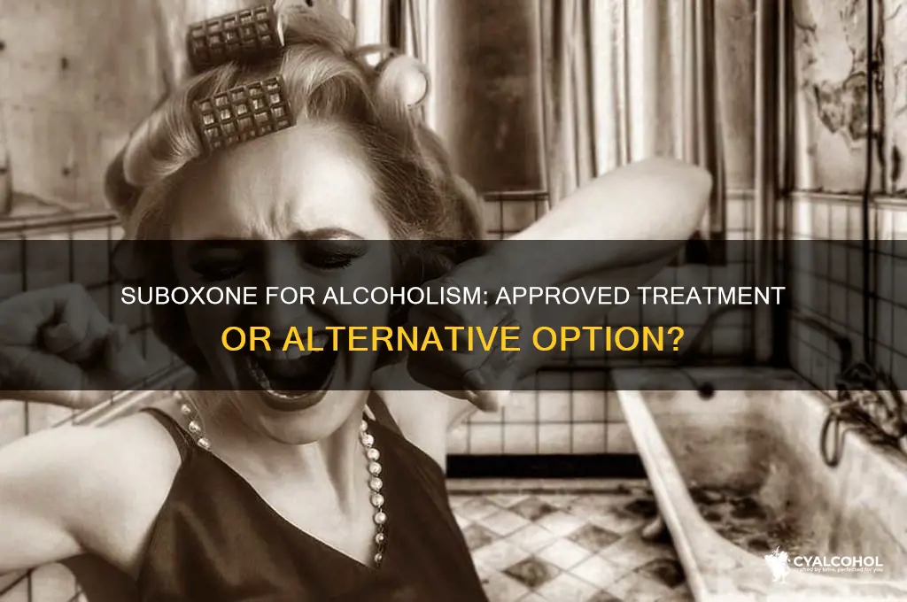 is suboxone treatment approved for alcoholism