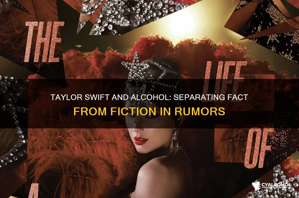 is taylor swift an alcoholic