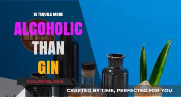 Tequila vs. Gin: Comparing Alcohol Content and Strength Differences