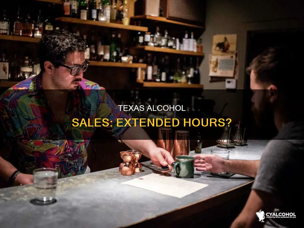 is texas trying to change hours of sales of alcohol