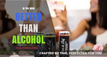 THC vs. Alcohol: Which High is Better for You?