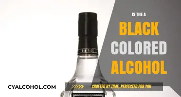 Exploring the Rarity of Black-Colored Alcohol: Myths and Realities
