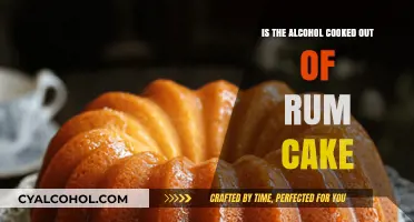 Does Rum Cake Still Contain Alcohol After Baking?