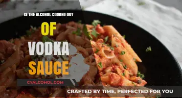 Does Vodka Sauce Contain Alcohol After Cooking? The Truth Revealed
