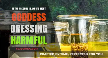 Goddess Dressing: Is the Alcohol Content Harmful?