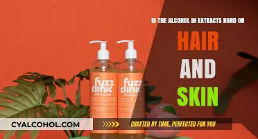 Alcohol in Extracts: Harmful for Hair and Skin?
