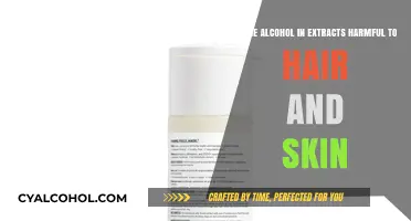 Alcohol in Extracts: Harmful to Hair and Skin?