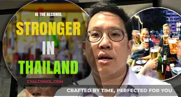Thailand's Alcohol Strength: Debunking Myths and Exploring Local Spirits