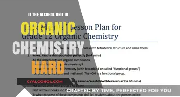 Mastering Alcohol Units in Organic Chemistry: Challenging or Manageable?
