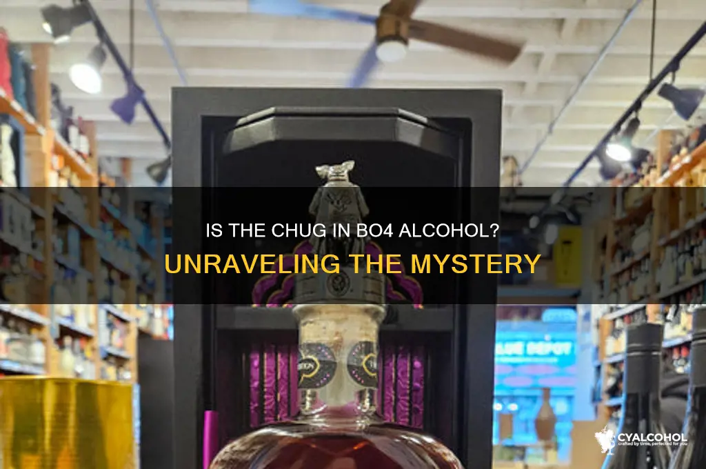 is the chug in bo4 alcohol