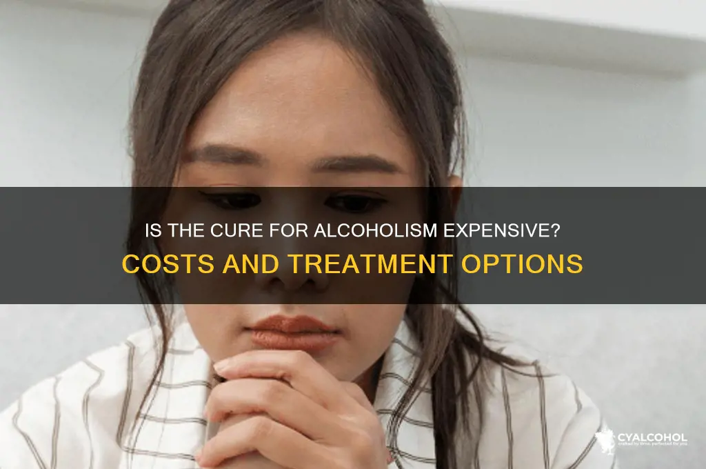 is the cure for alcoholism expensice