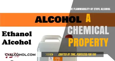 Ethyl Alcohol's Flammability: A Chemical Property?